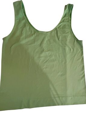 Classic Scoop Tank Top in Sage Green